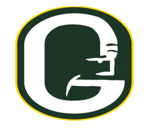 Green Bay Packers Manning Face Logo DIY iron on transfer (heat transfer)